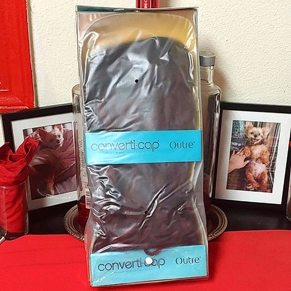 Outre Converti-Cap Half-Wig: Gimme Glamour (Color Available: DR Red Velvet) - Picture 16 of 16